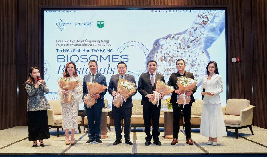 HỘI THẢO CẬP NHẬT TÍN HIỆU SINH HỌC THẾ HỆ MỚI BIOSOME TRONG PHỤC HỒI THƯƠNG TỔN DA VÀ NANG TÓC 